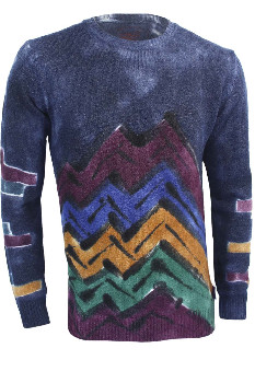 Разноцветный свитер BoB